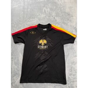 Germany Die Nationalelf #61 Soccer Jersey Boys Medium Black XARA Graphic Sports